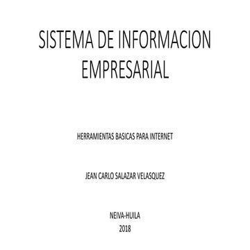 Sistema de informacion empresarial