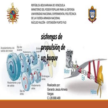 Hélices, sistema de propulsion, teoria a | PDF