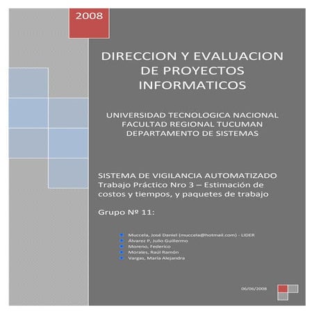Sistema de vigilancia automatizado t3