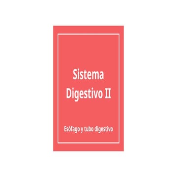 Sistema Digestivo II histologia en base al ross