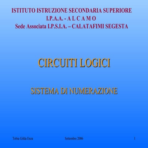 Sistema di numerazione