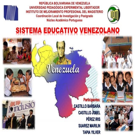Sistema educativo venezolano exposicion maestria 2014