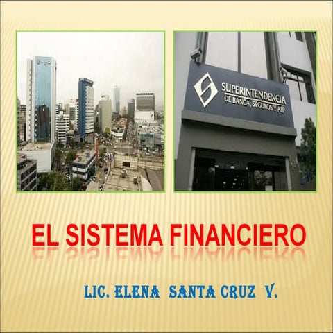 Sistema financiero