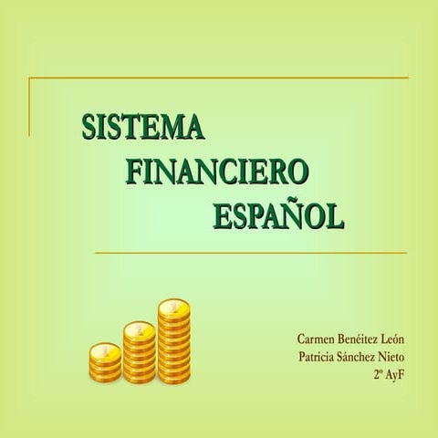 Sistema Financiero EspañOl