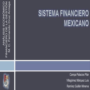 Sistema Financiero Mexicano