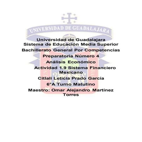 Sistema financiero mexicano