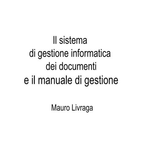 Corso documento digitale FFL