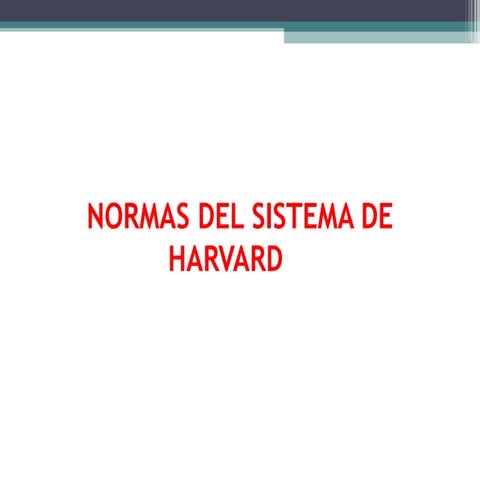 Sistema harvard