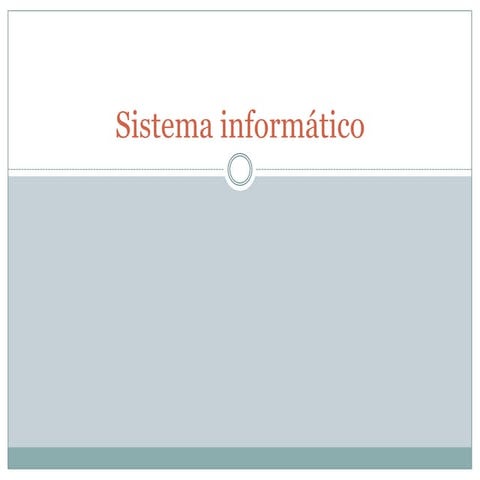 Sistema informatico