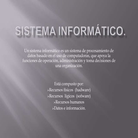 Sistema informático2
