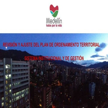 Sistema institucional y de gestion