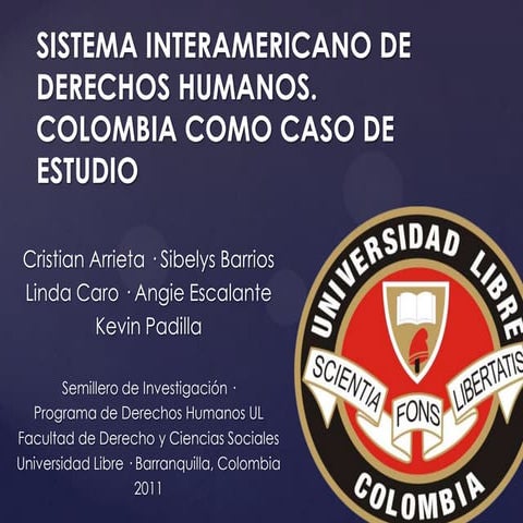 Sistema interamericano de derechos humanos