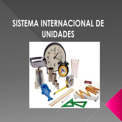 Sistema internacional de unidades