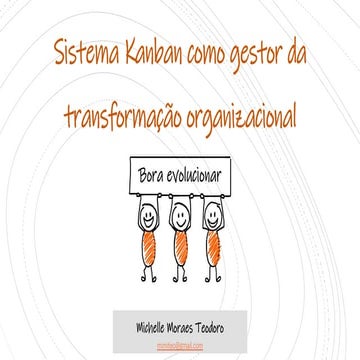 Sistema kanban - Michelle M Teodoro (versao lean coffee)
