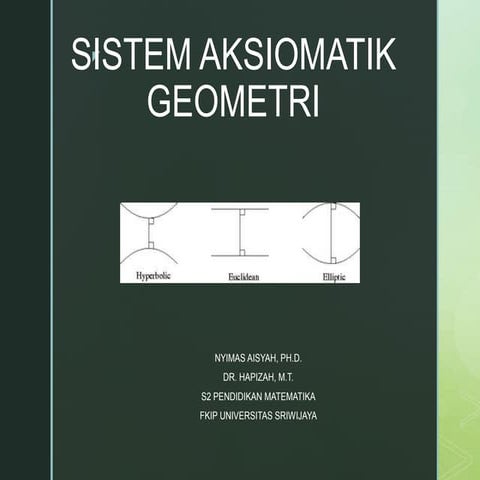 Sistem aksiomatik geometri