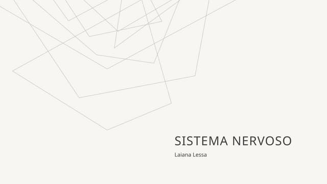 Sistema nervoso HUMANO EM DETALHES PARA ENEM