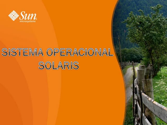 Sistema operacional solaris