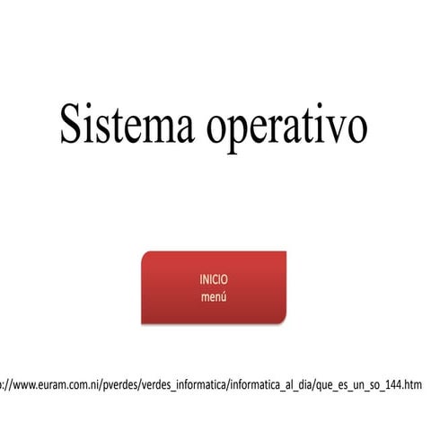 Sistema operativo