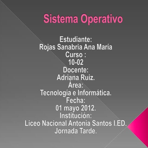 Sistema operativo