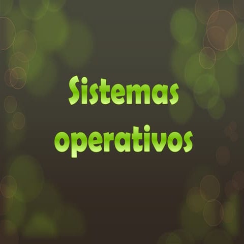 Sistema operativo