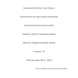 Sistema operativo Abigail Glz