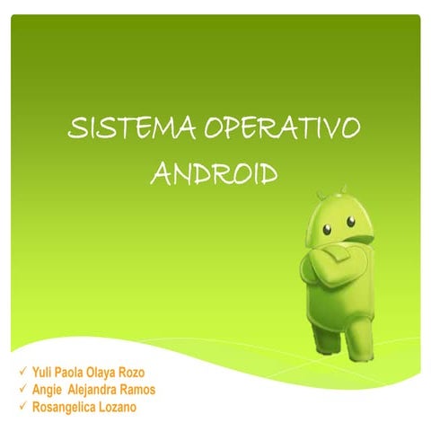 Sistema operativo android