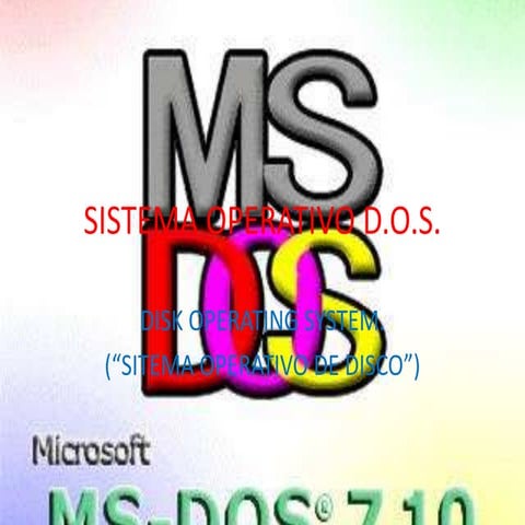 Sistema operativo d.o.s
