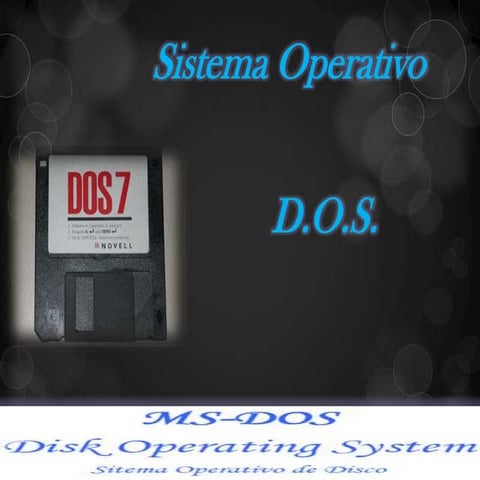 Sistema operativo D.O.S