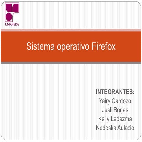 Sistema operativo firefox