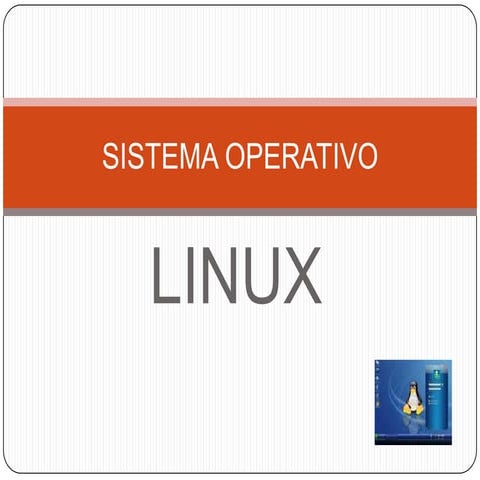Sistema operativo linux