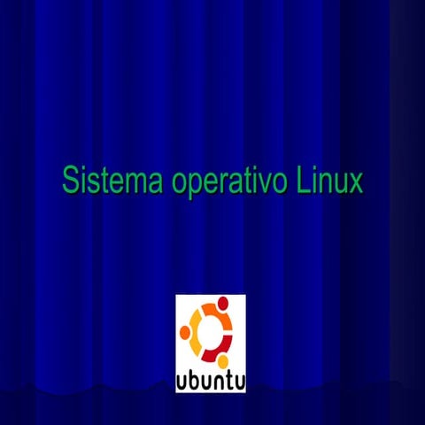 Sistema operativo linux