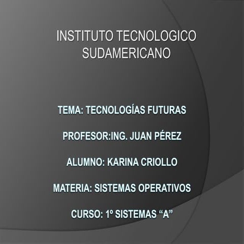 Sistema operativo mac