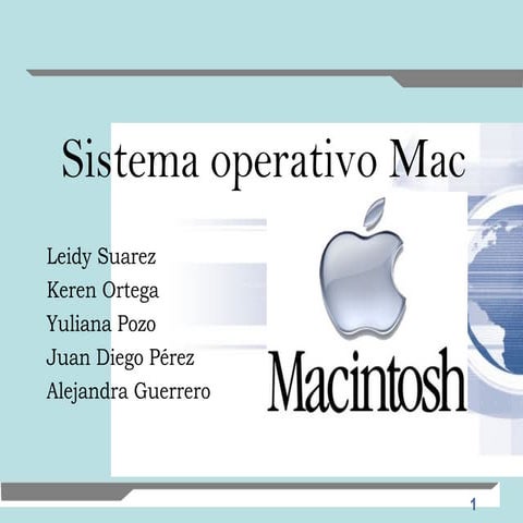 Sistema operativo mac 