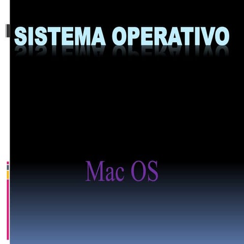 Sistema operativo mac os