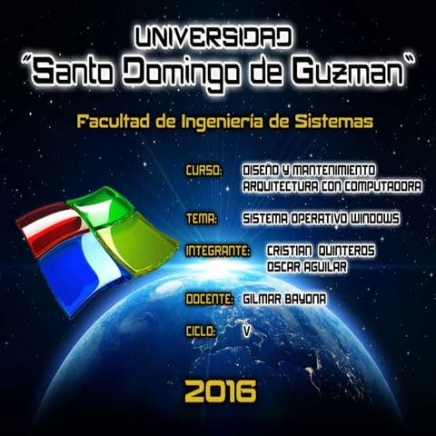 Sistema operativo windows