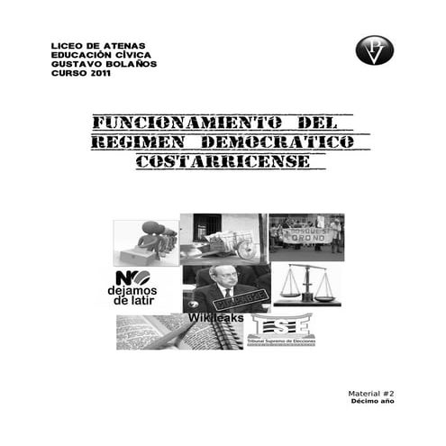 Sistema politico costarricense.