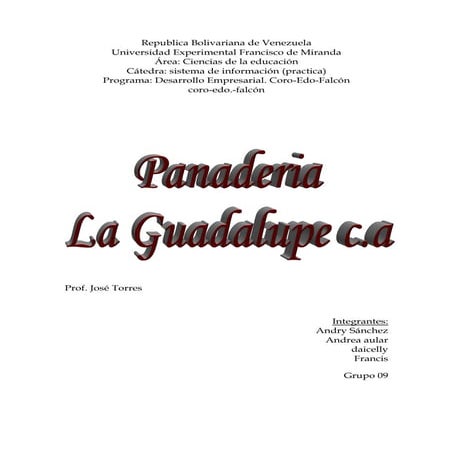 Panaderia La Guadalupe