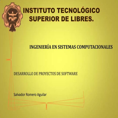 DESARROLLO DE PROYECTOS DE SOFTWARE