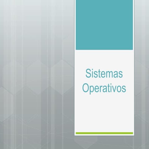 Sistemas operativos