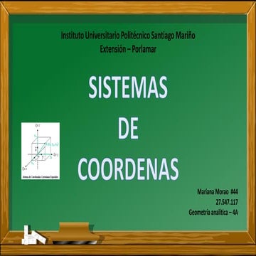 Sistemas de coordenadas
