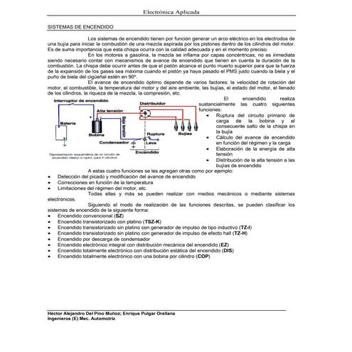 Sistemas de encendido