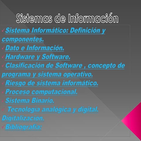 Sistemas de información