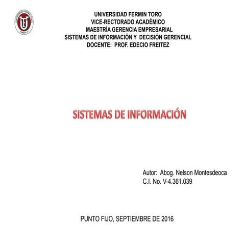 Sistemas de información
