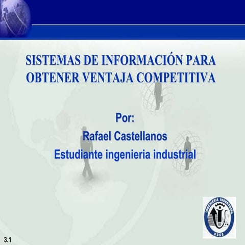 Sistemas de información estratégicos