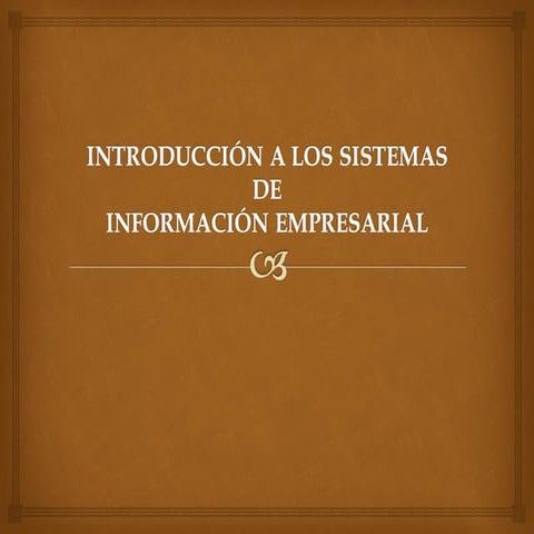 Sistemas de Información