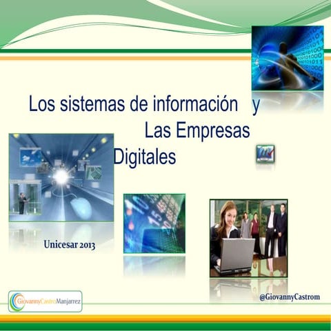 Sistemas de informacion y empresas digitales
