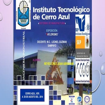 Sistemas de manufactura