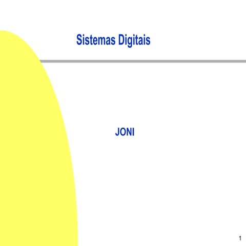 Sistemas digitais 1