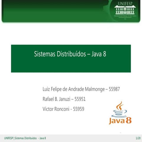 Sistemas distribuidos java_8