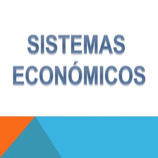 Sistemas economicos